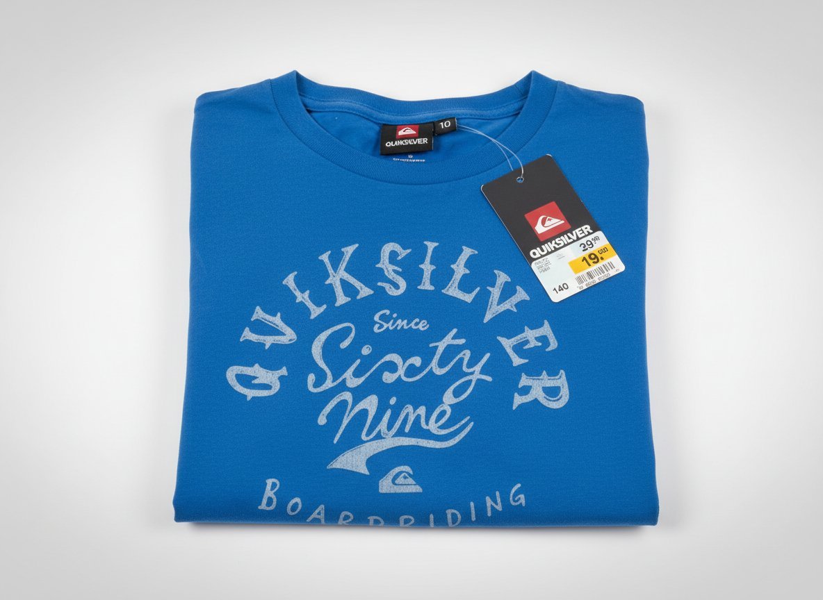 QUIKSILVER T-SHIRT TAILLE 10 ANS NEUF ENCORE L'ÉTIQUETTE DE LA SUISSE