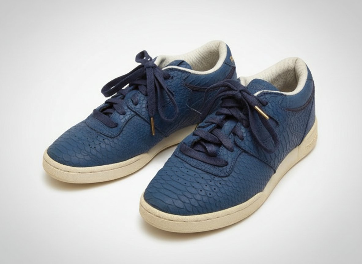 REEBOK ORIGINAL CUIR BASKETS FEMME POINTURE 36 ET DEMI