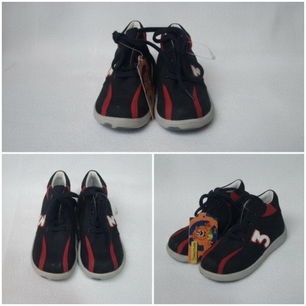 BASKET GARÇON EN CUIR POINTURE 23 NEUF