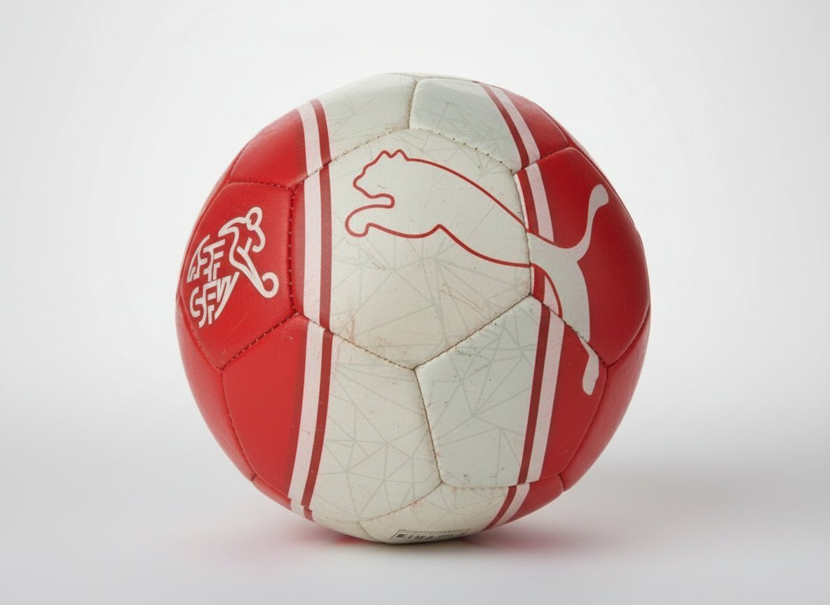 PUMA MINI BALLON DE FOOT " ÉQUIPE SUISSE "