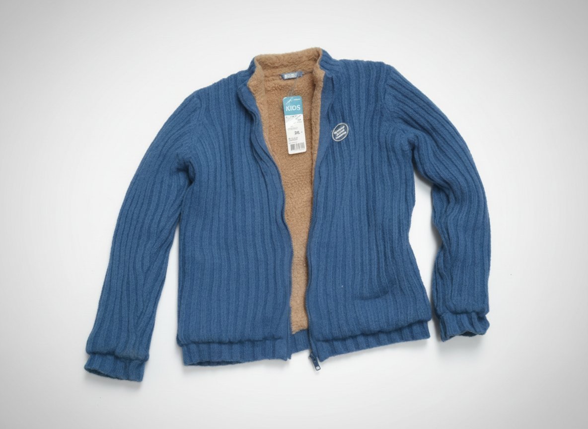KIDS VESTE FOURRÉE TAILLE 12 ANS ENCORE L'ETIQUETTE DE LA SUISSE