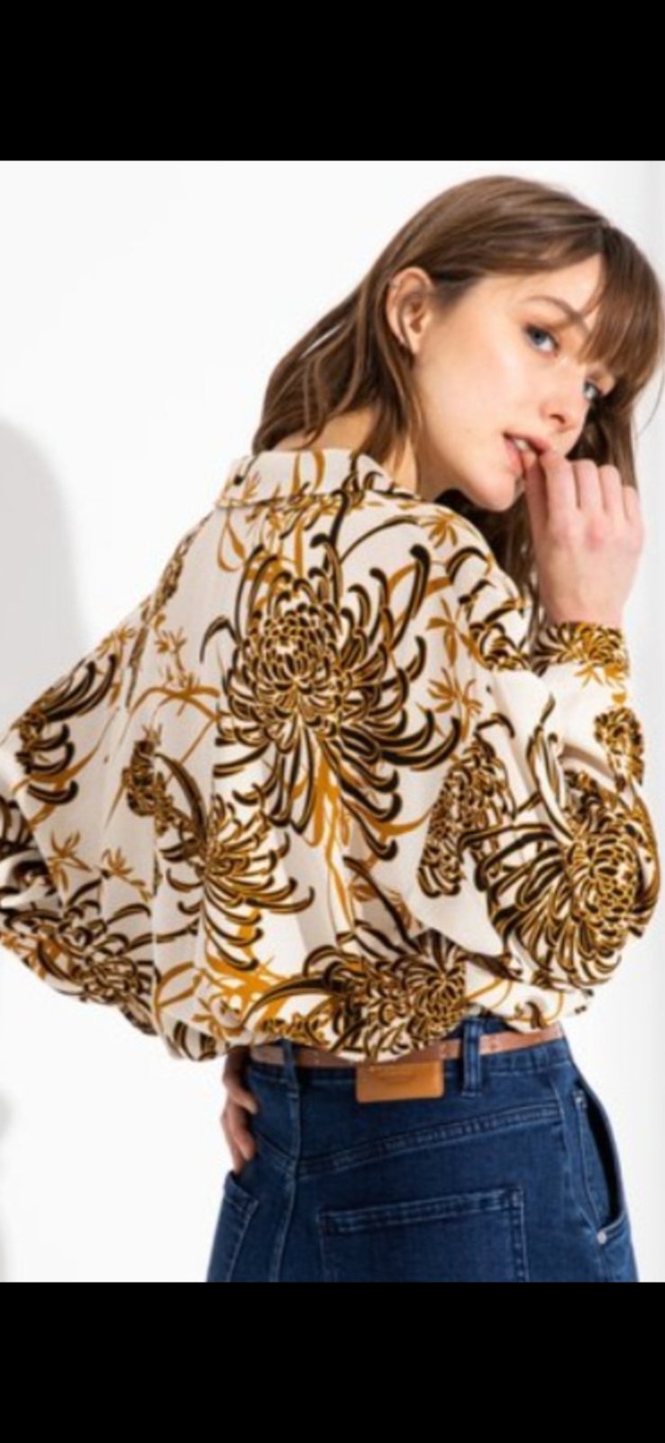 Élégant chemise marque Promod couleur Japon haute qualité 