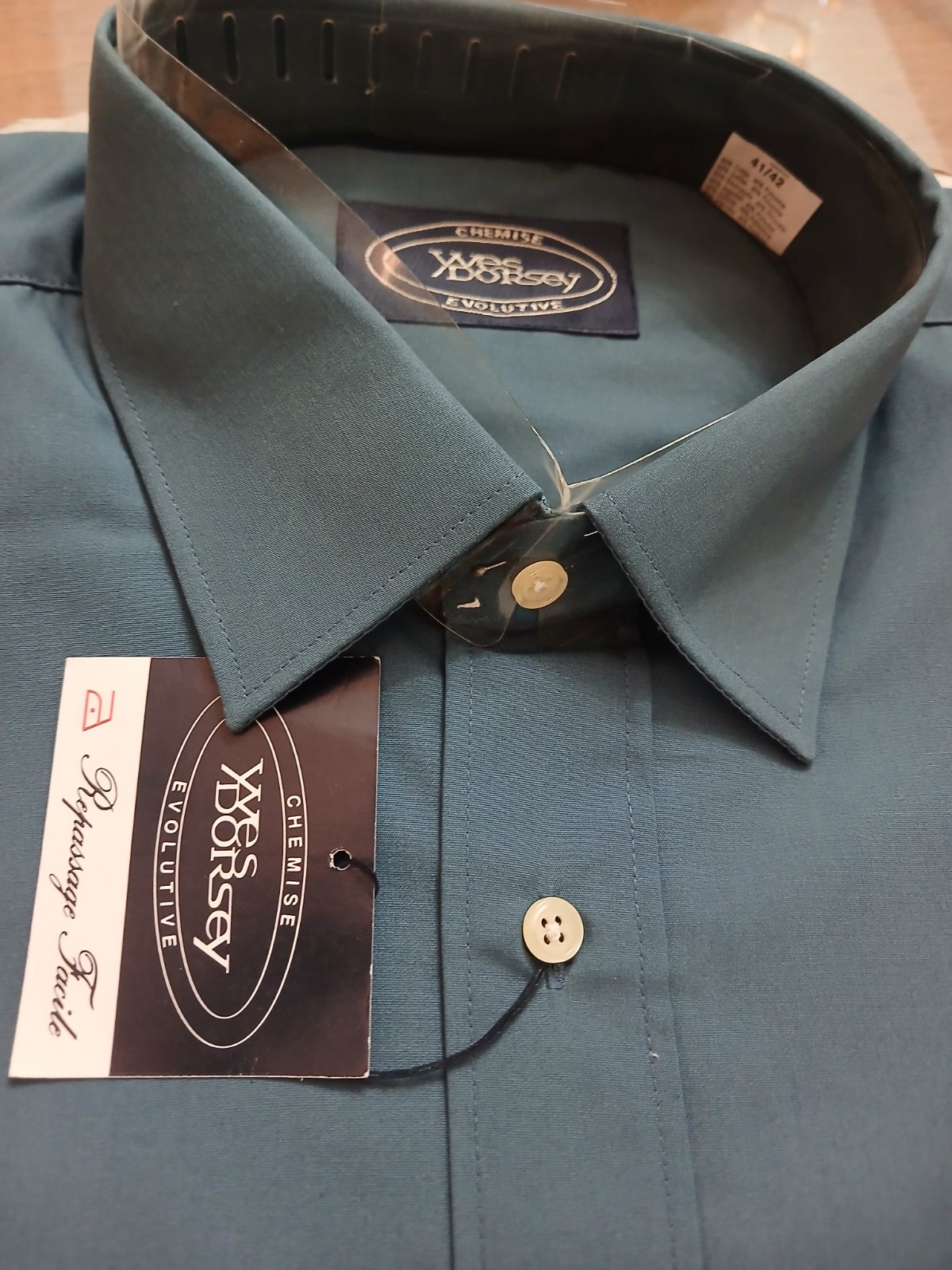 Chemise marque Wes Dorsey Evolutive