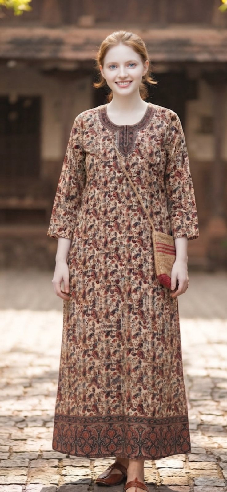 Magnifique  Djeba traditionnelle marque Malika 