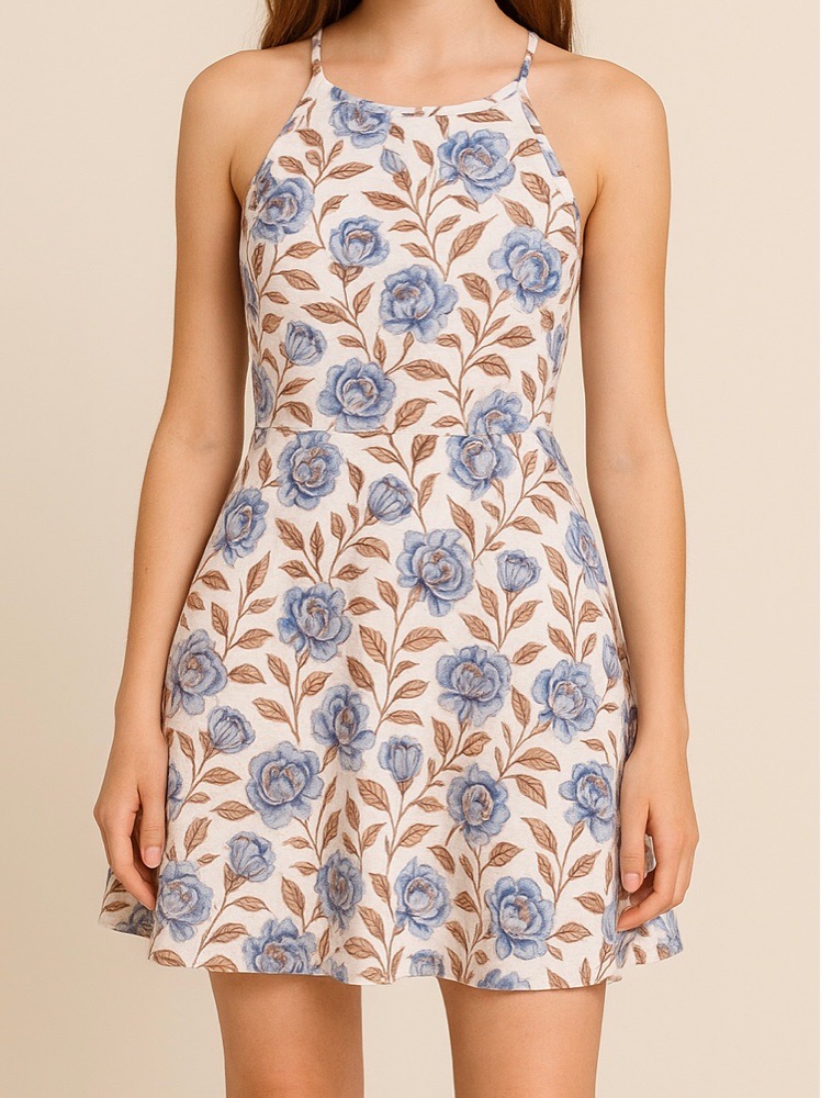 Robe fleurie