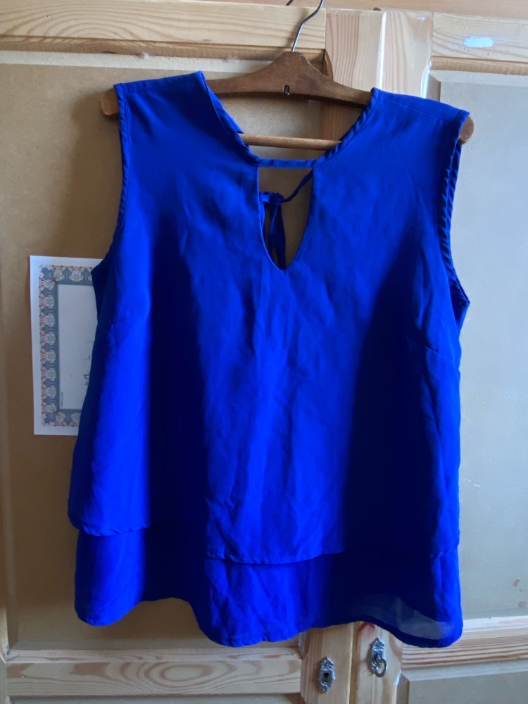 Top bleu