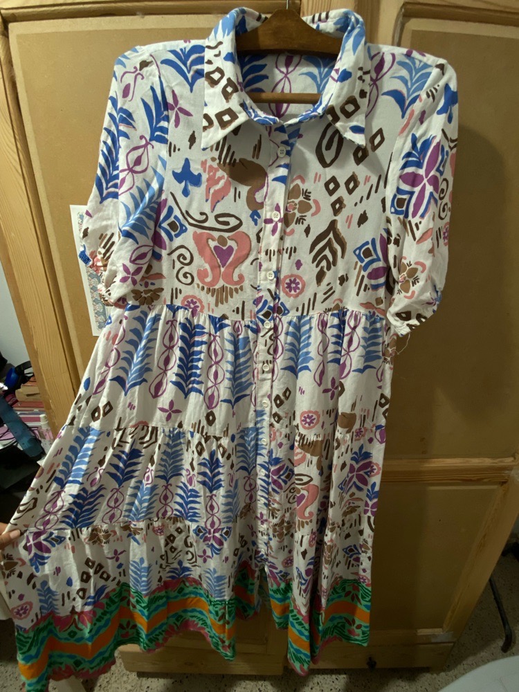 Robe multicolores