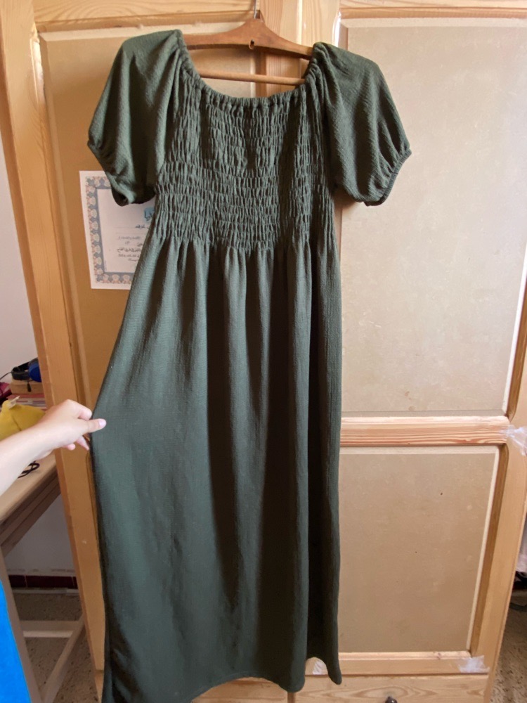 Robe vert
