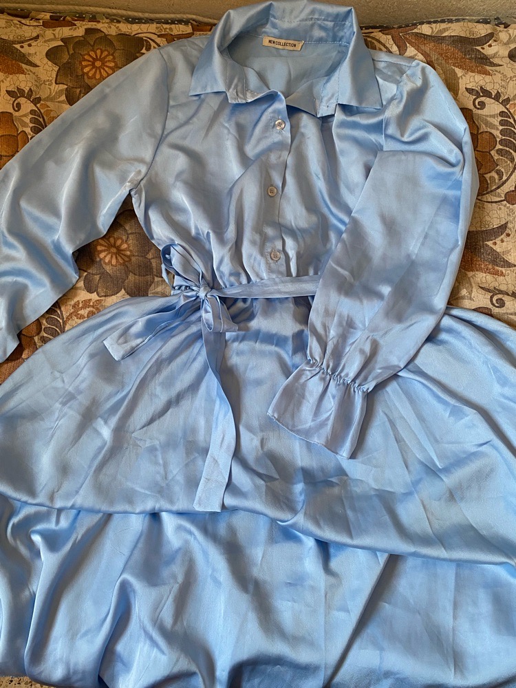 Robe bleu ciel 