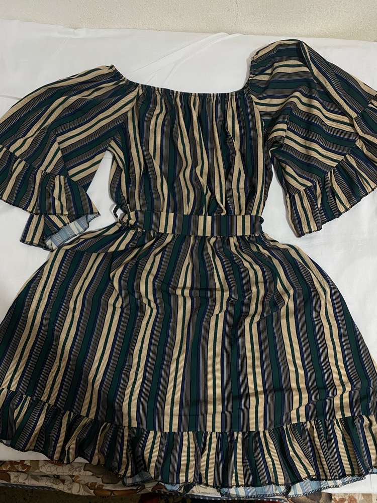 Robe rayée