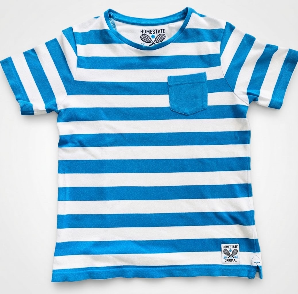 T-shirt (100%coton) rayé Homestate original (Style Marinière (C&A)
