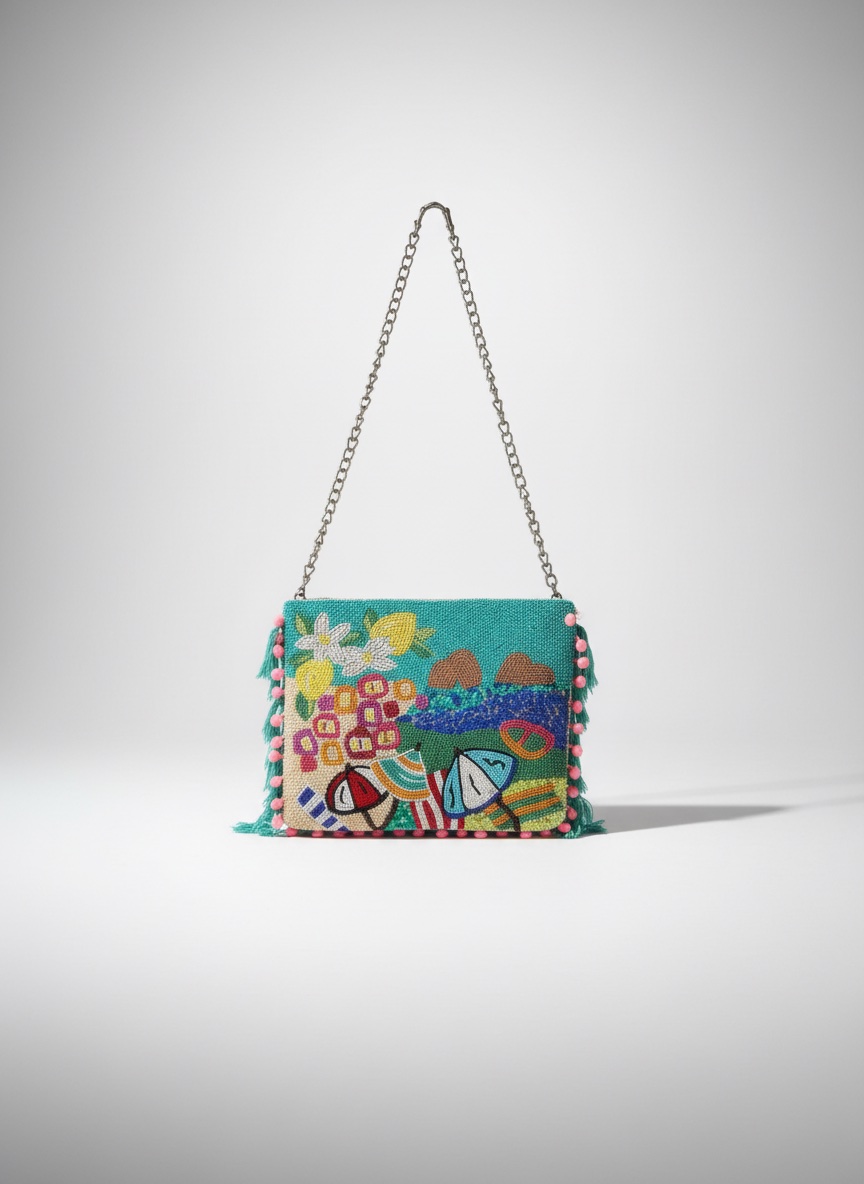 Pochette bohemian chic