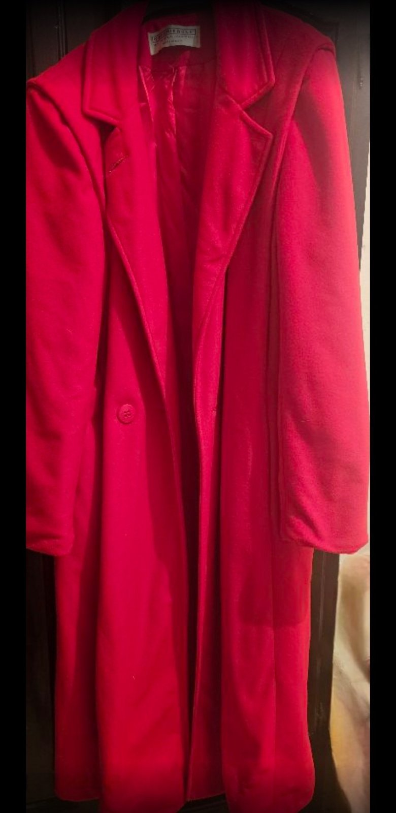 Manteau rouge