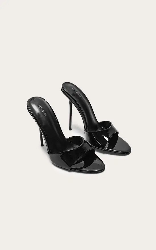 Black mules