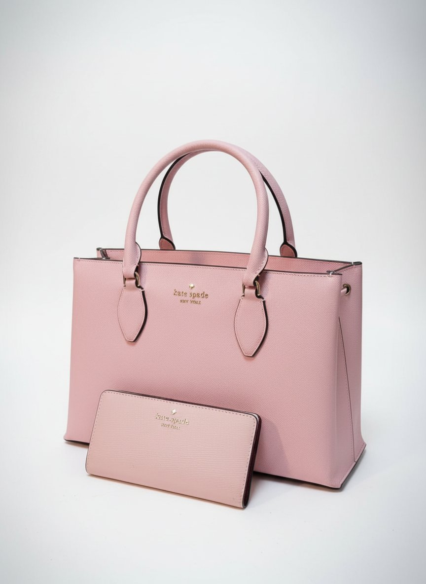 Sac á main  Satchel Kate Spade et son porte feuille