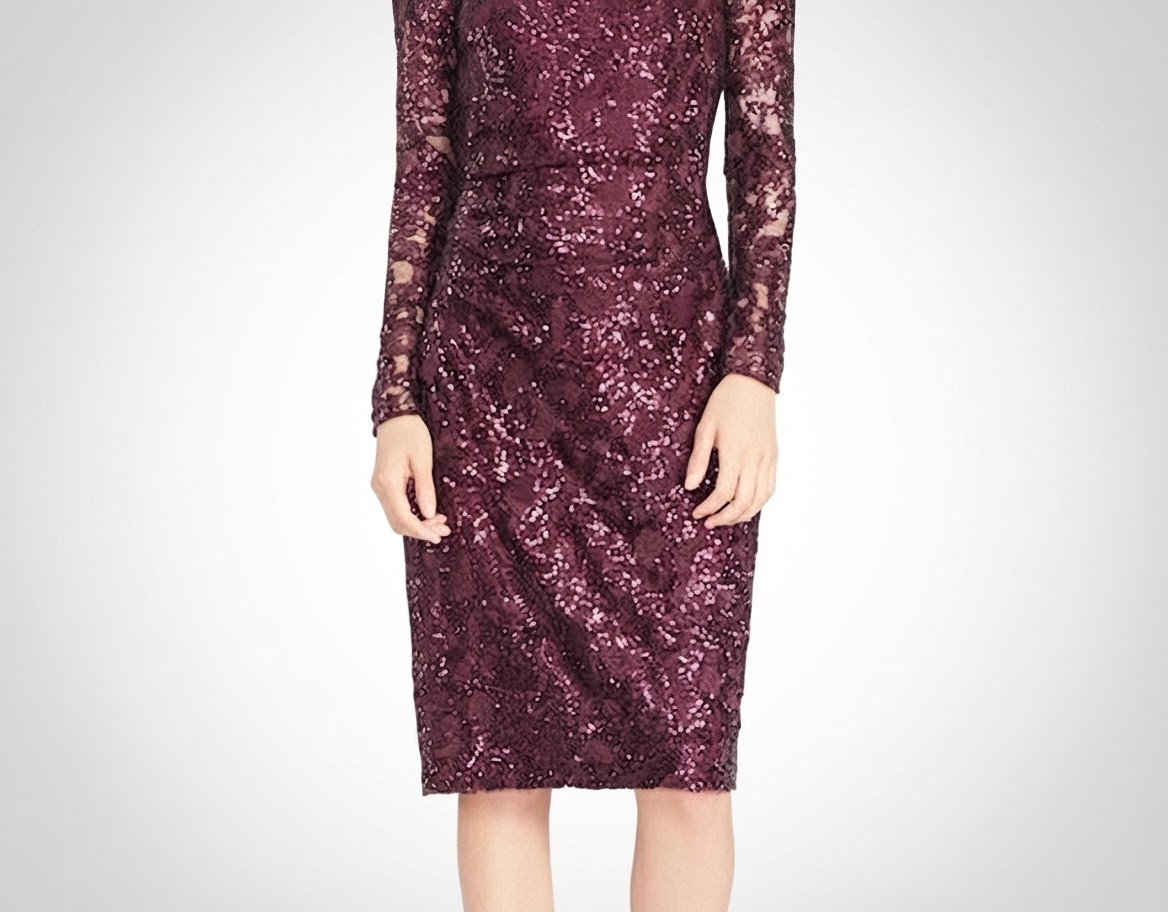 Robe de soirée Lauren Ralph Lauren (Neuve avec étiquette) – Taille 8 / M