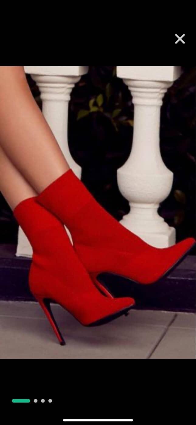 Bottines et top h&m