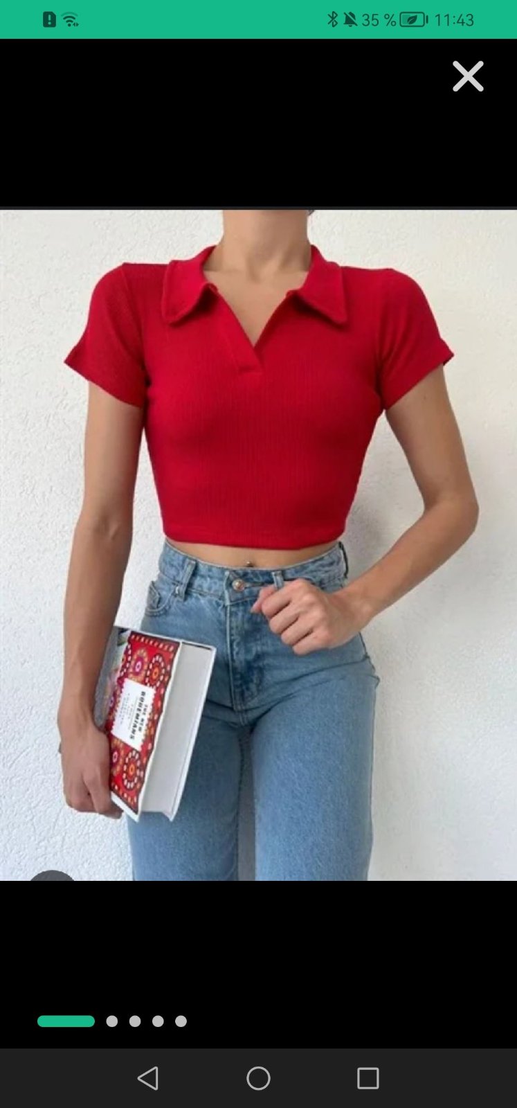 Knit polo 