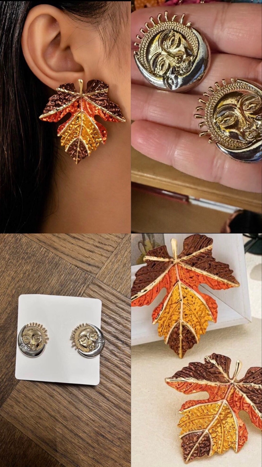 2 boucles d'oreilles