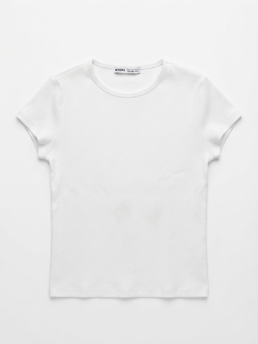 T shirt bershka blanc 