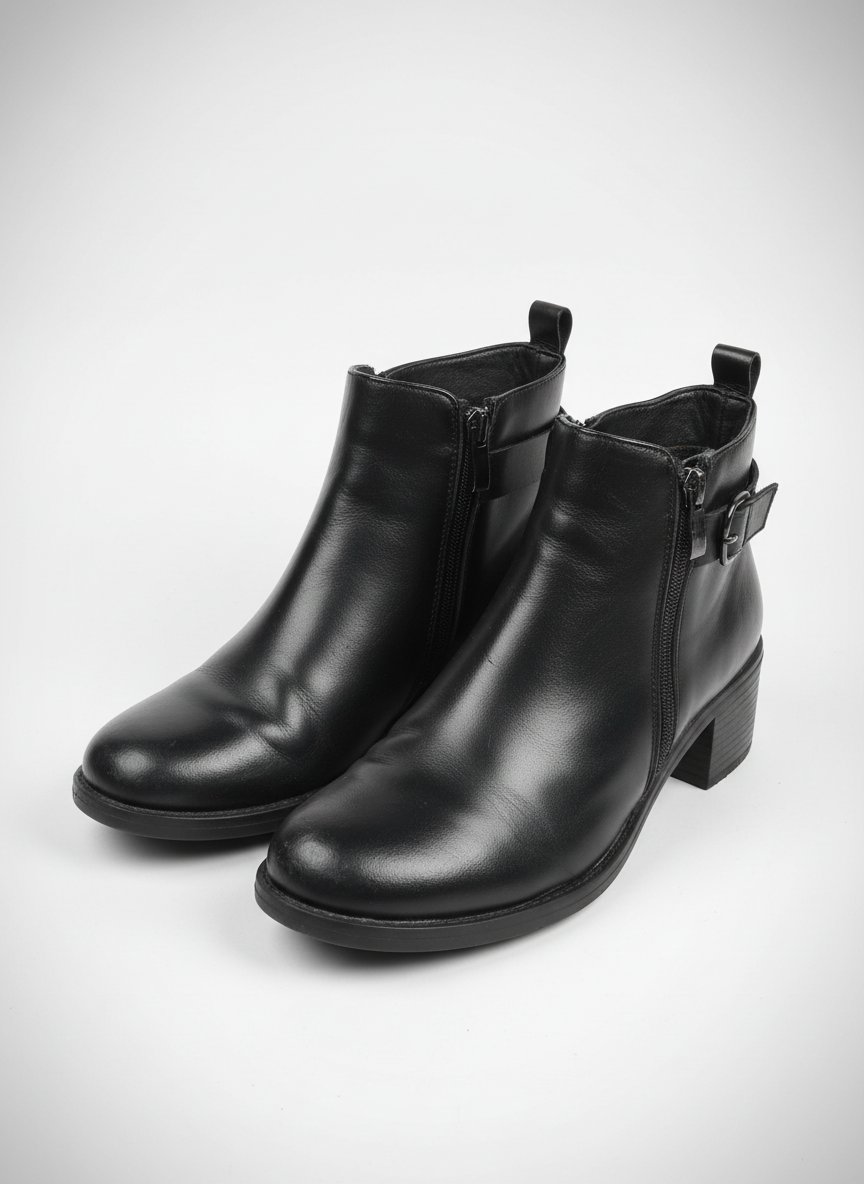 Boots en cuire taille 36