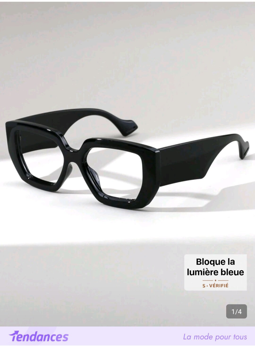Lunette de vue noir