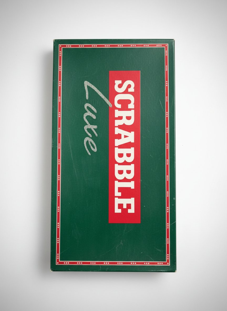 Jeux scrabble complet et propre- boite carton - bon état 