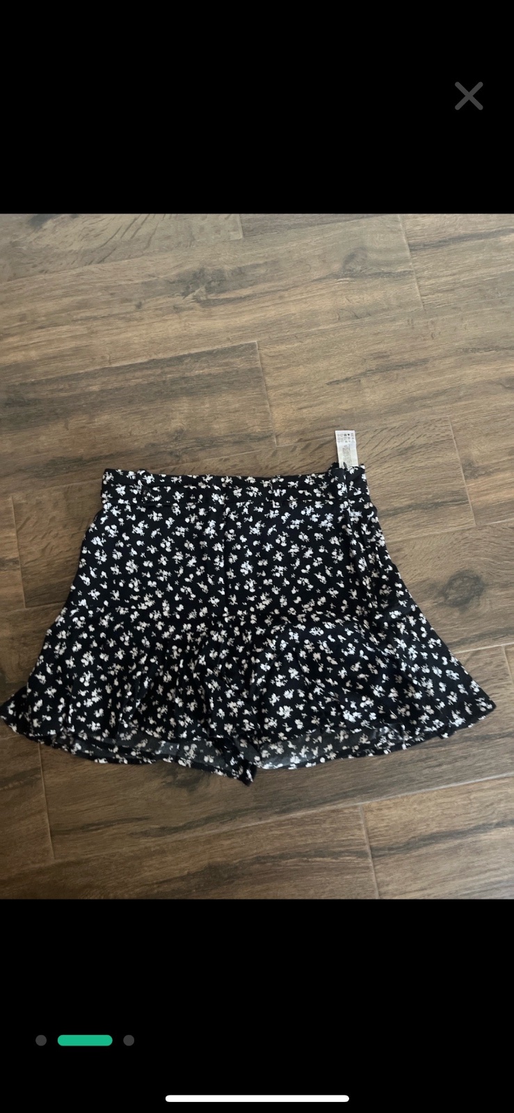 Jupe short( sans ceinture)
