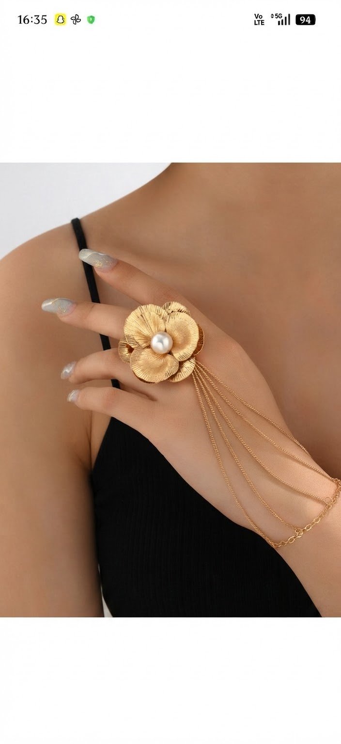 Bague avec barclett shein