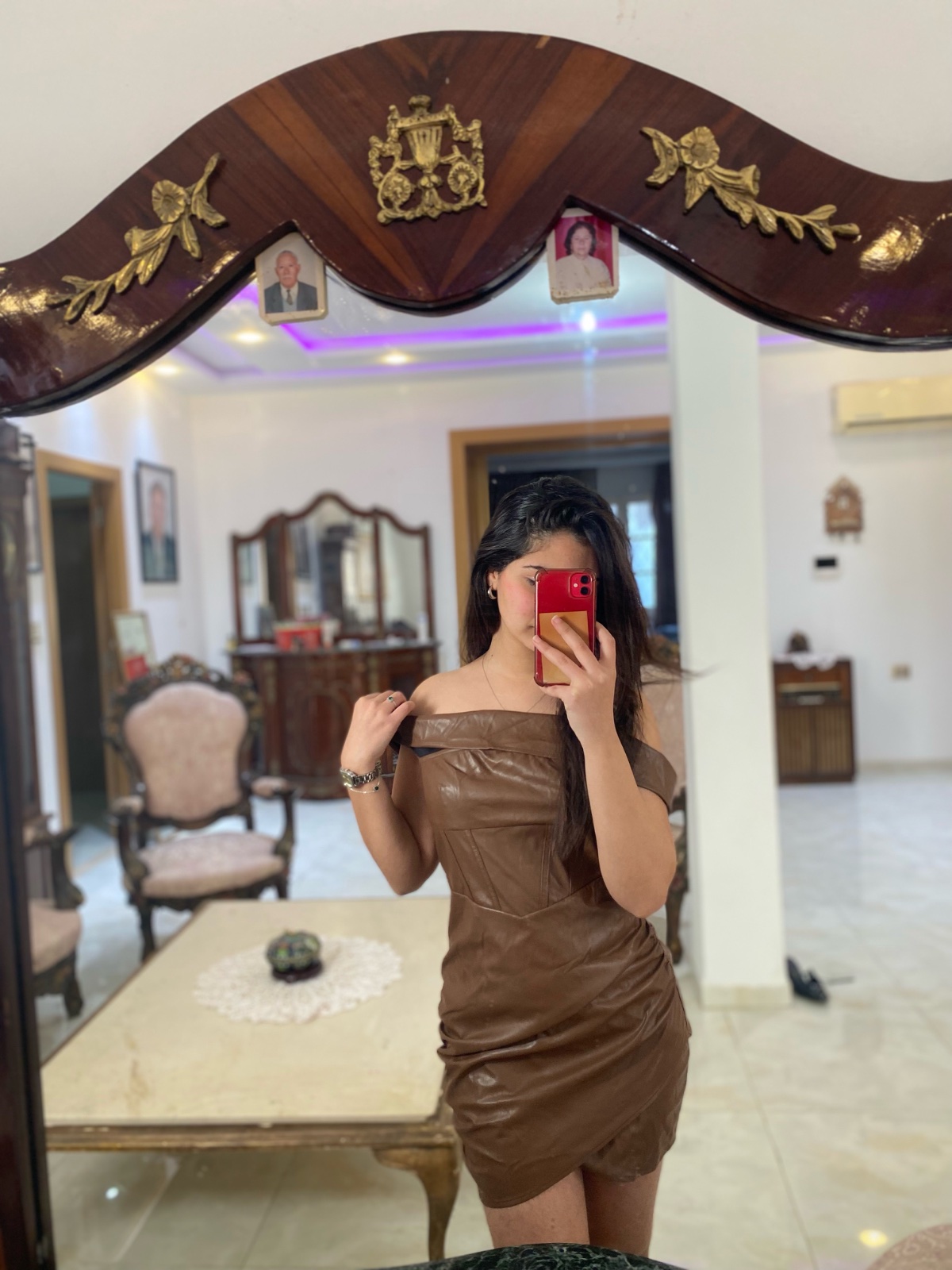 Robe marron 