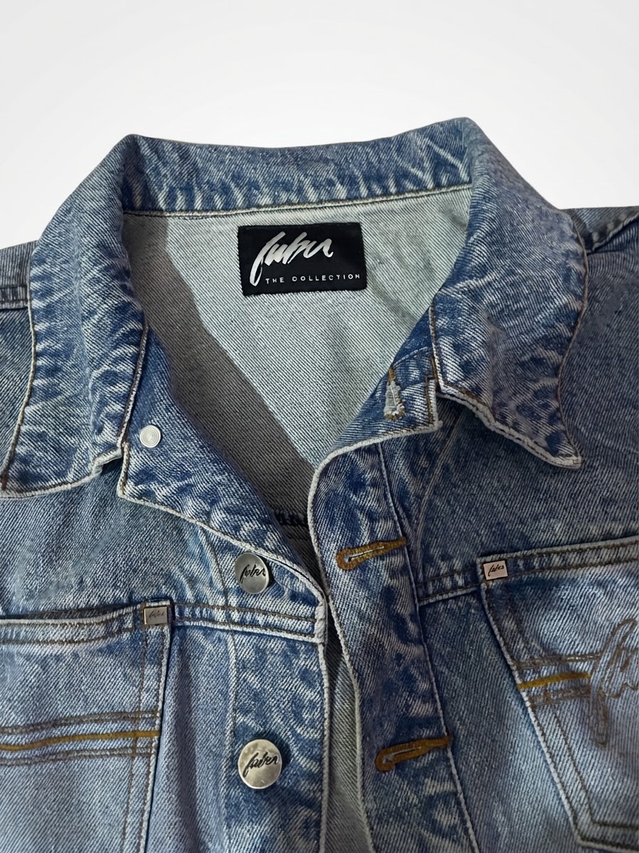Veste jeans femme