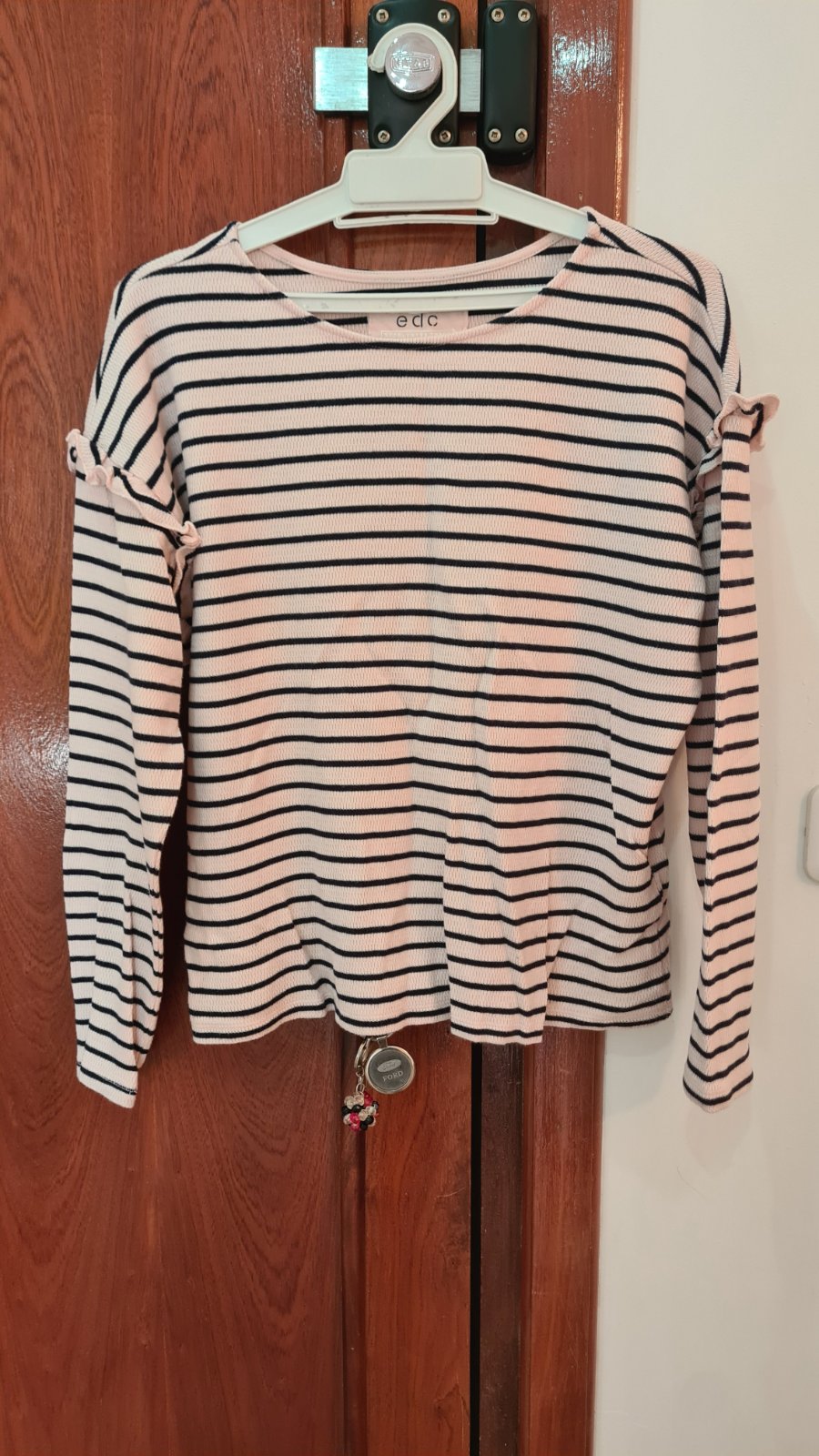 Pull femme rayée 