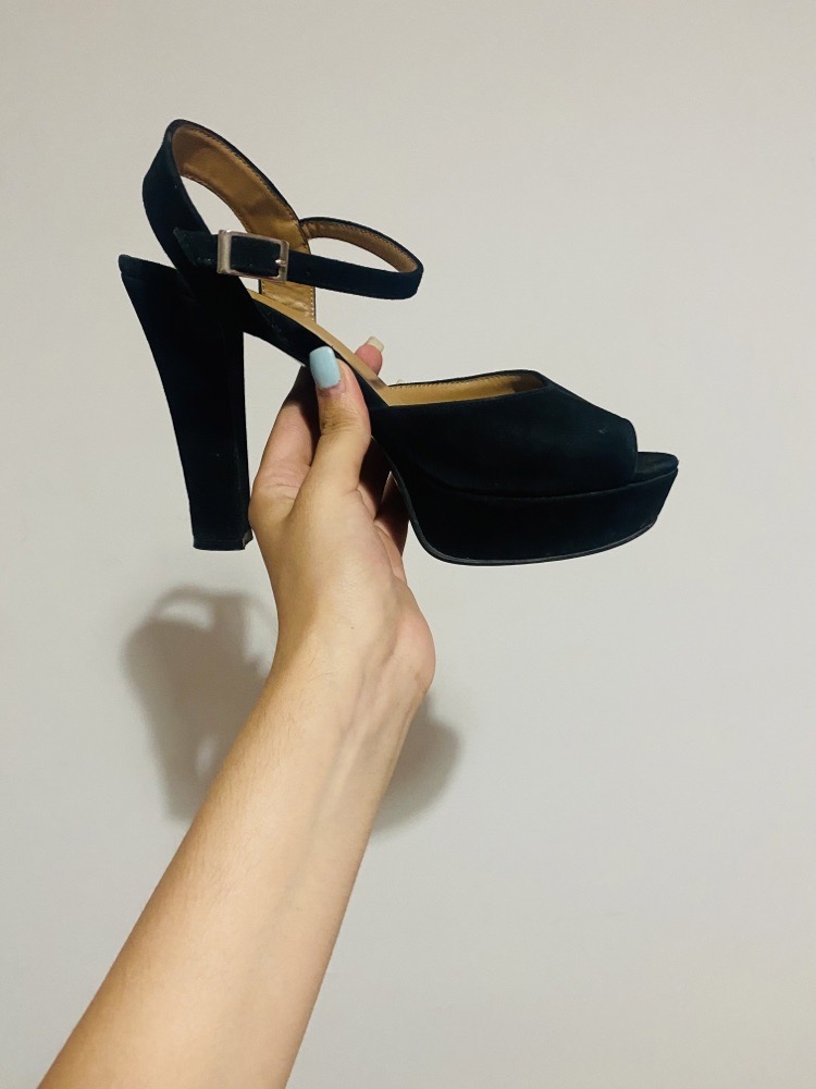 sandale noir 