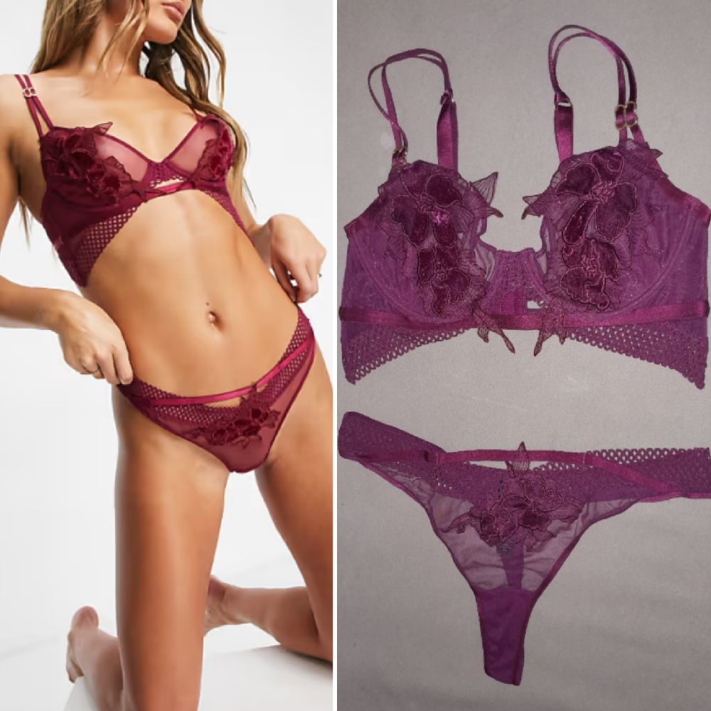 Lingerie Ann Summers from Uk (aubergine)