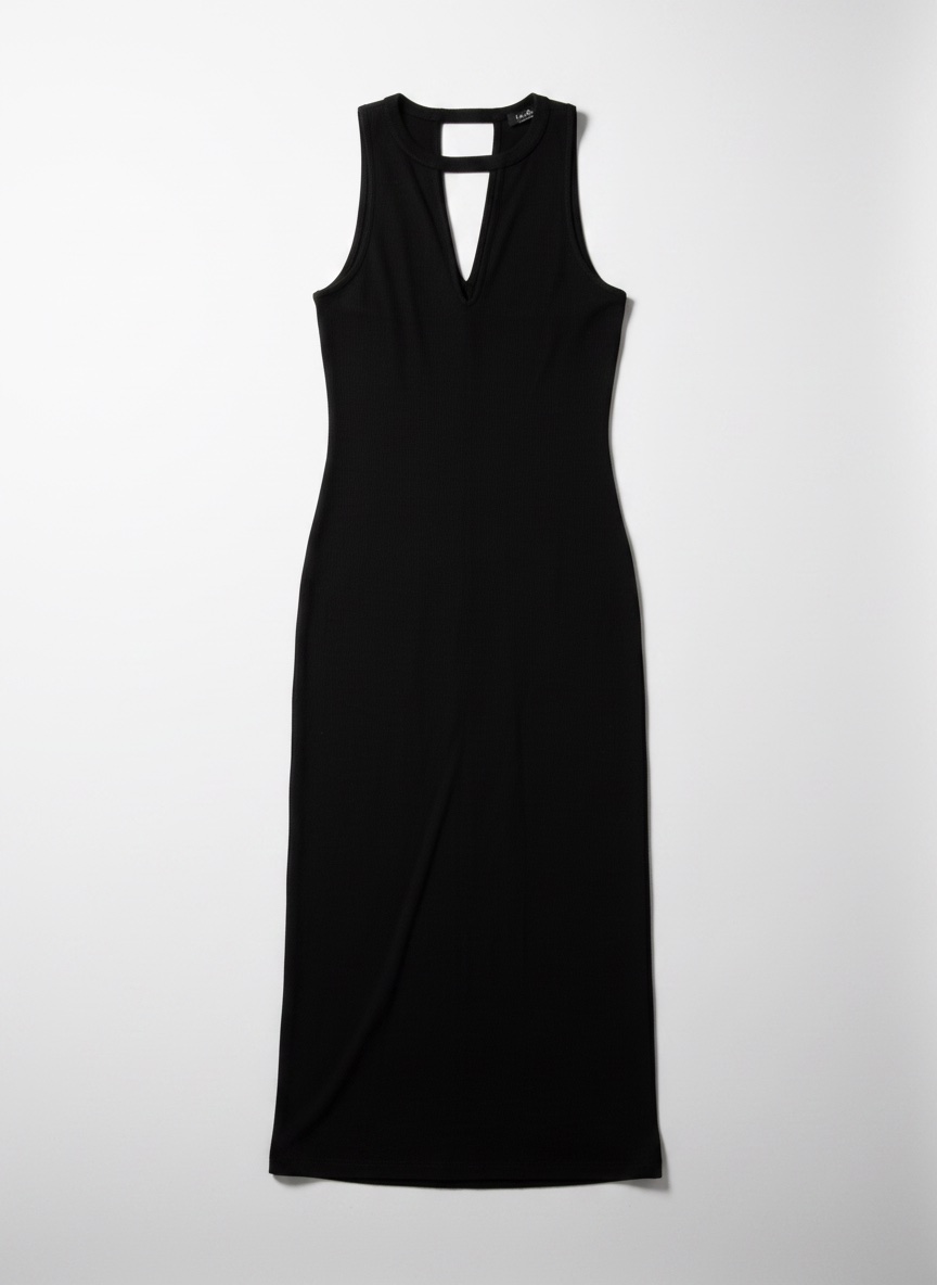 Robe noire basique Zara