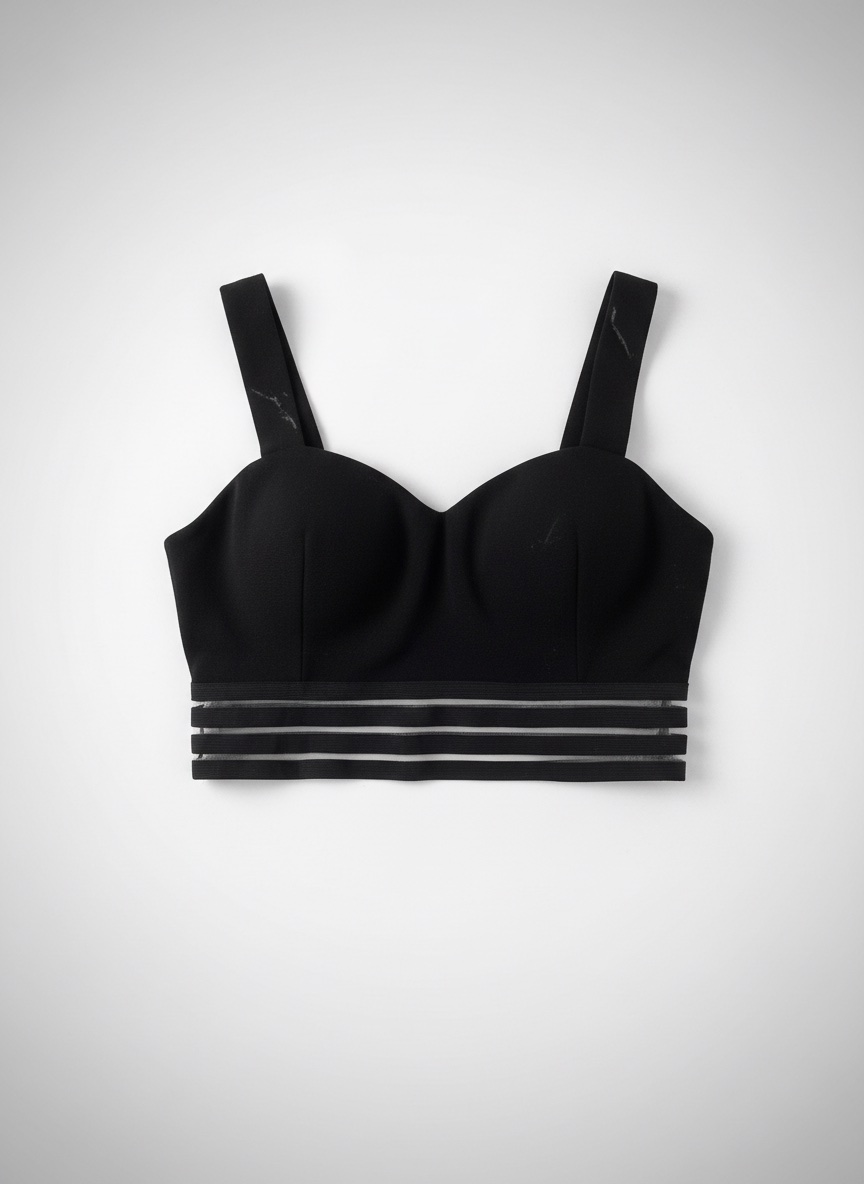 ✨ Top noir tendance taille S ✨