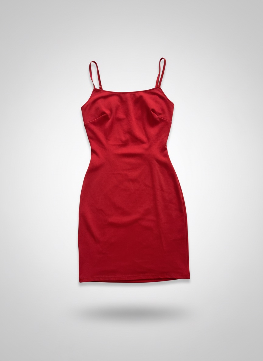 ❤️ Robe rouge coquette 