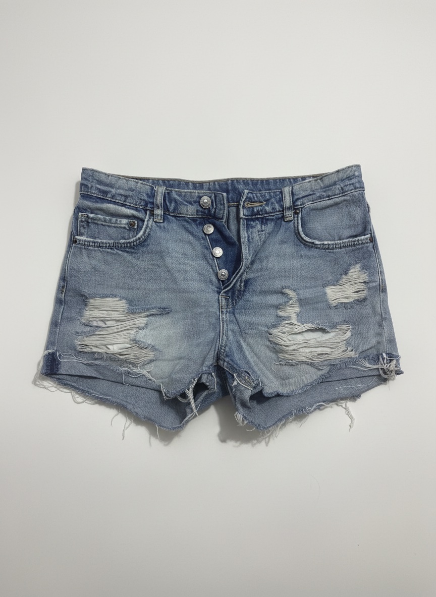 Short en denim
