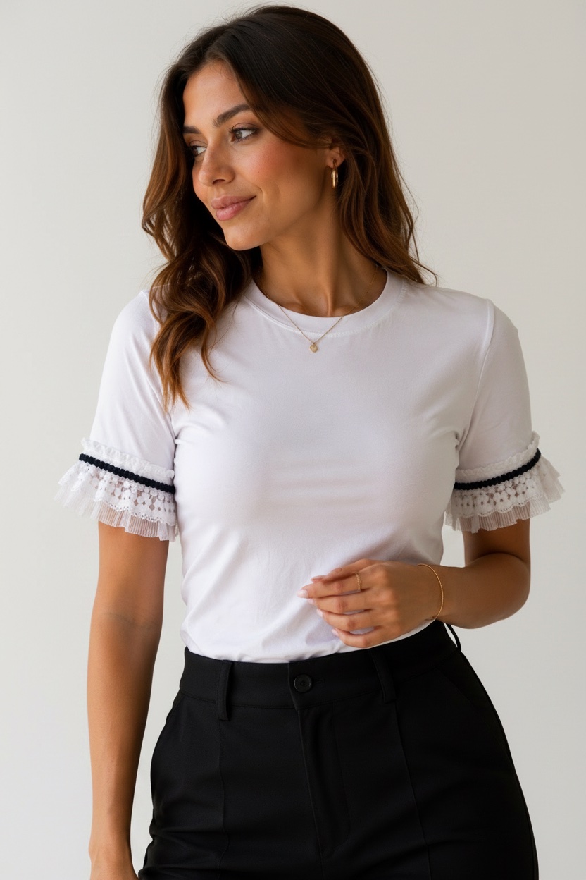 T-shirt Koton importé – Élégance & Féminité