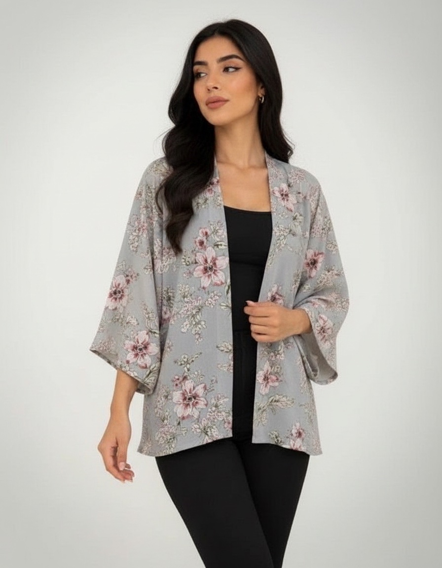 Kimono fleuri 🌸 à un prix très Intéressant