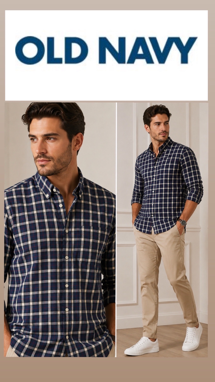 Chemise Homme OLD NAVY 100% cotton