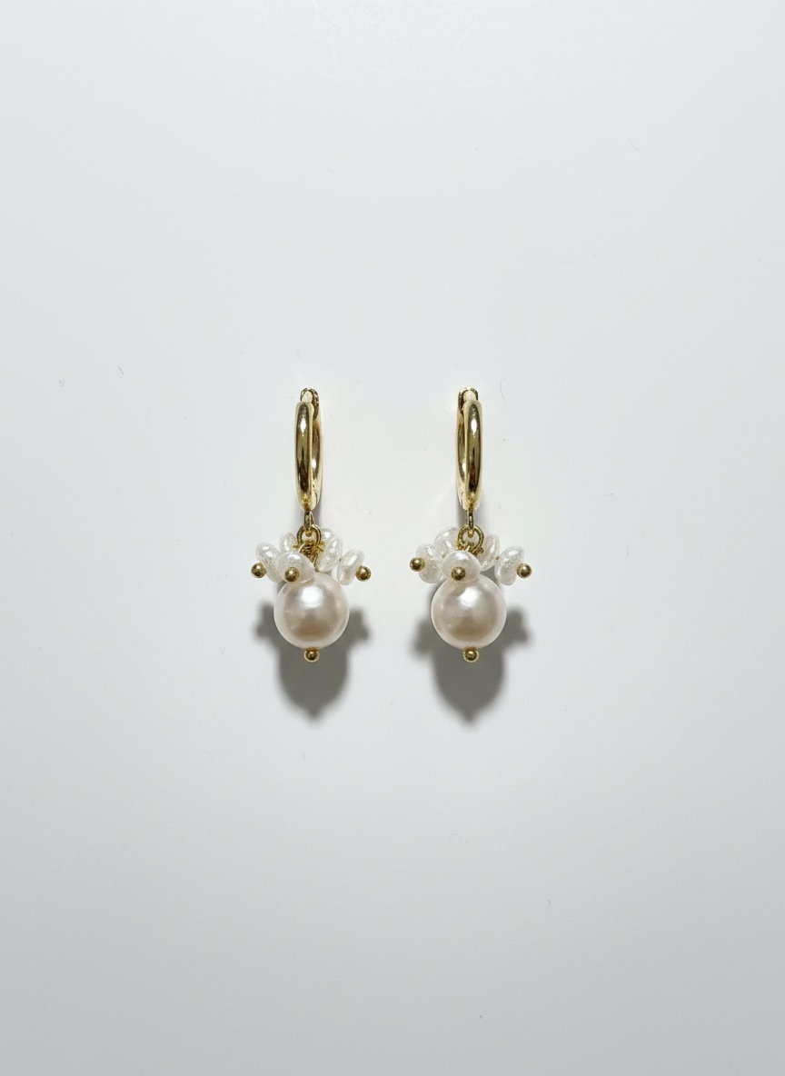 Boucles d'oreilles en perles de culture