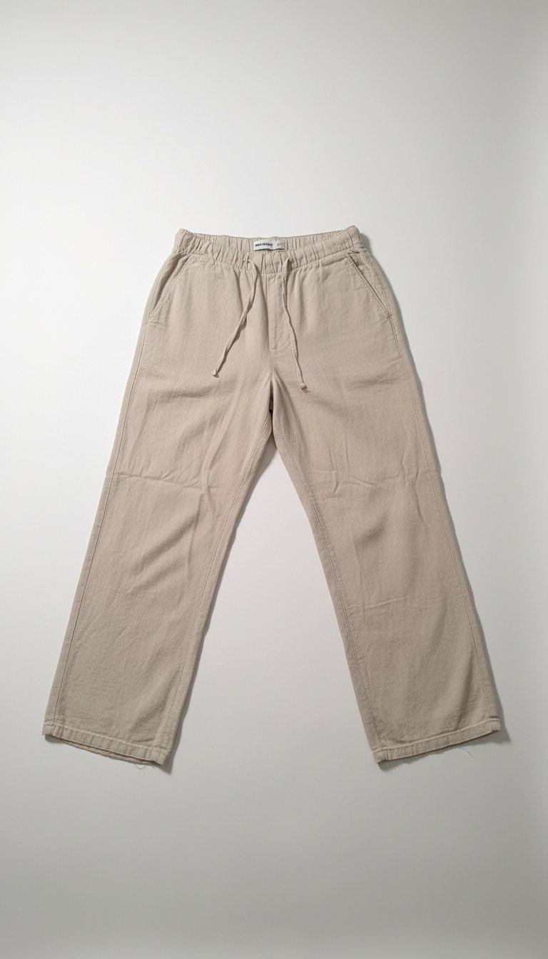Pantalon lin Bershka