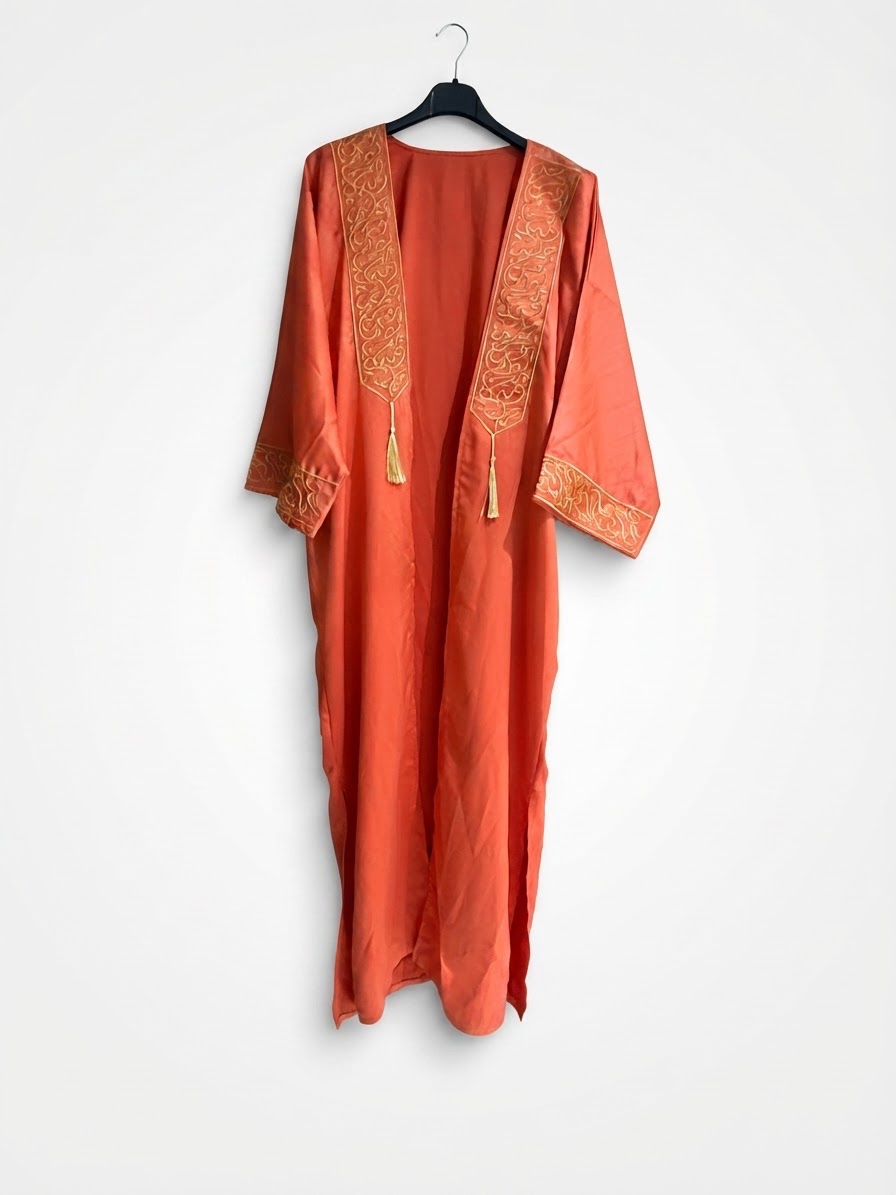 Abaya satinée