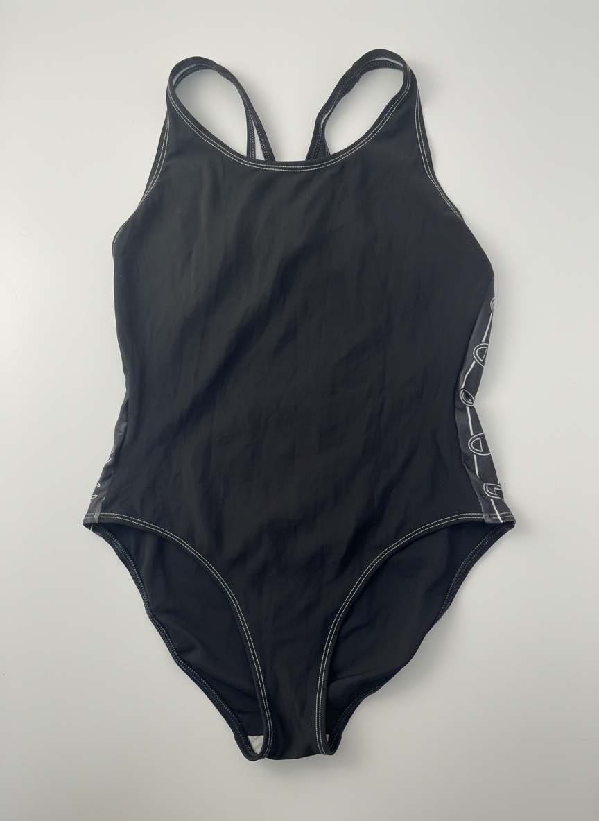 Magnifique ✨🌴maillot champion noir asymetrique ✨❤️❤️