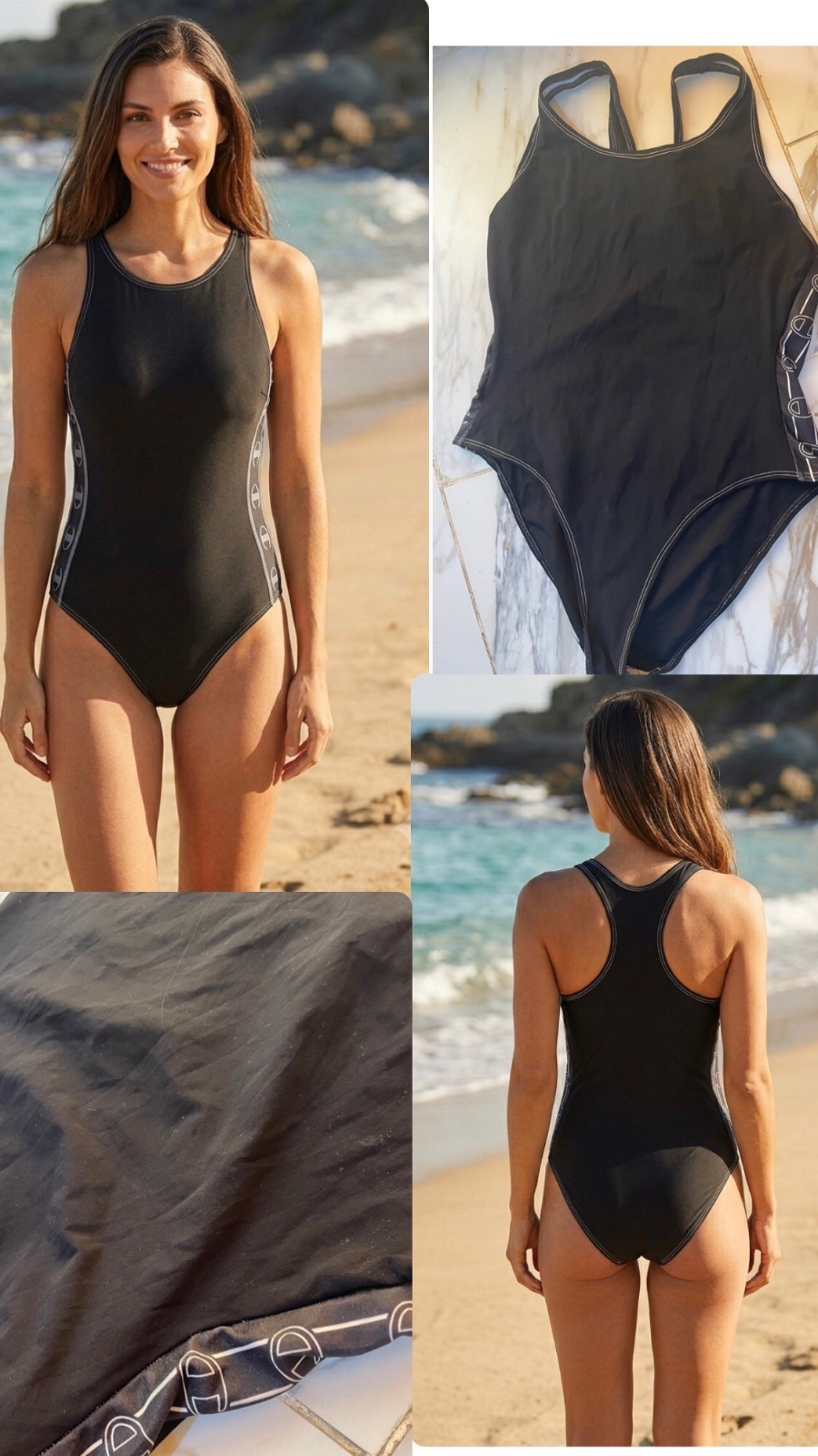 Subliime✨maillot champion noir 🏝️🖤