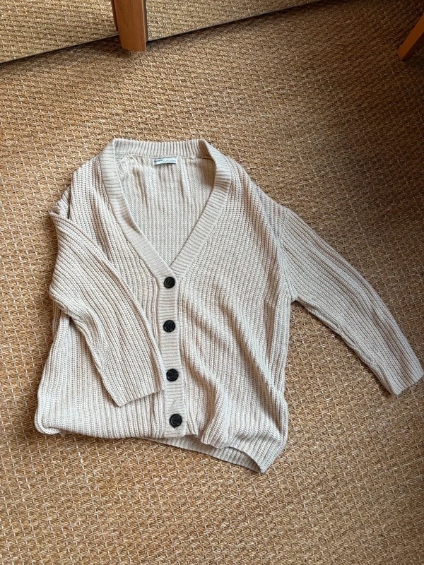 Cardigan blanc