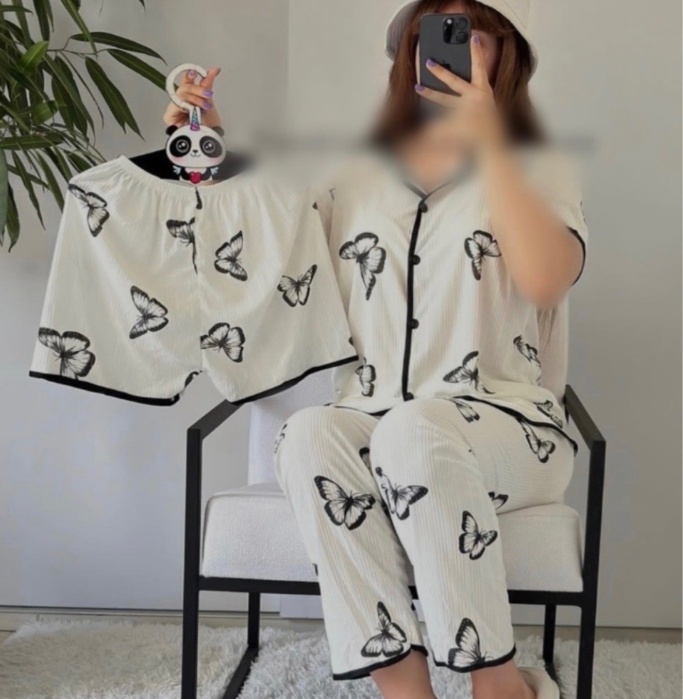 3 piéce Pyjama Femme 🦋