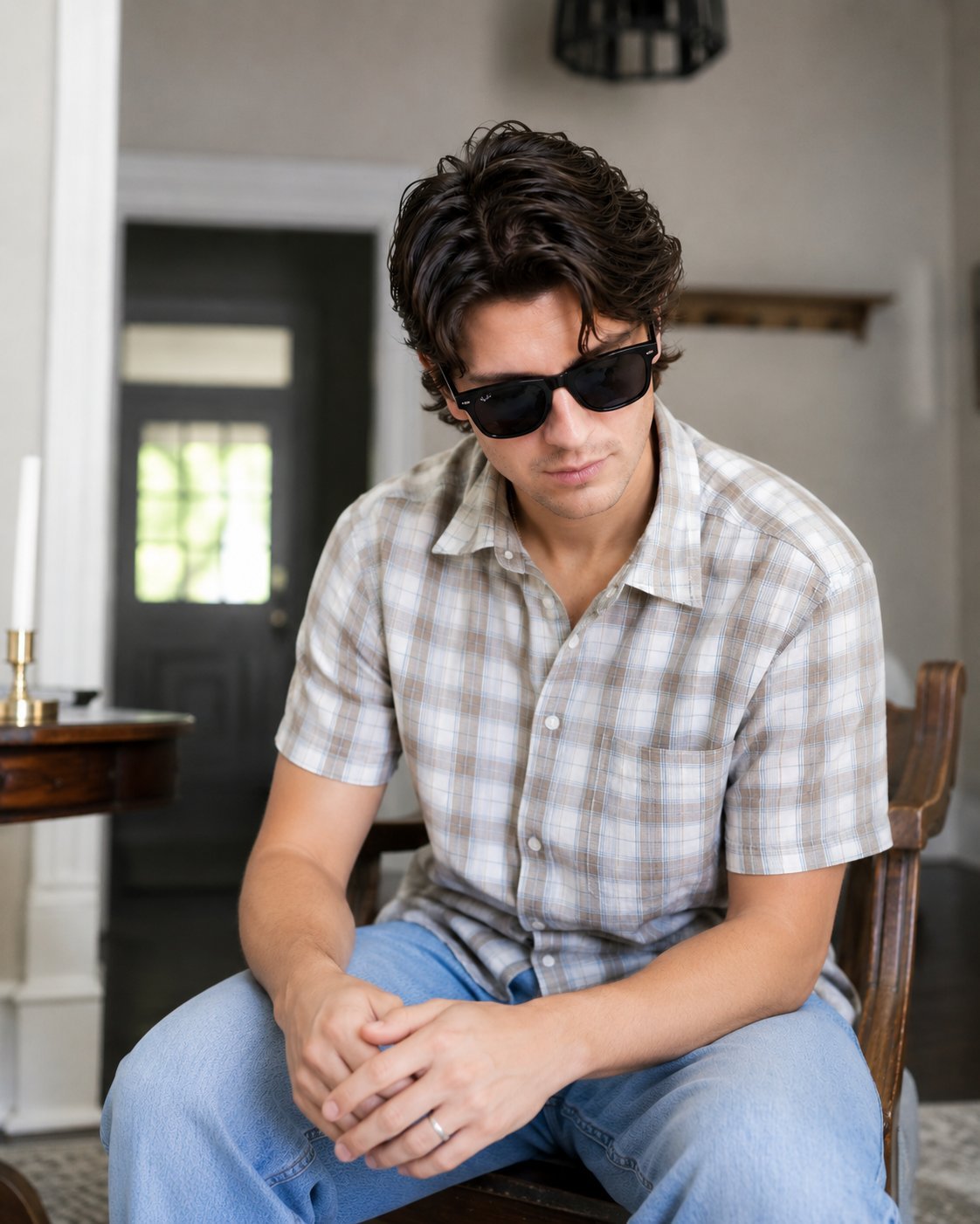 Lunettes bluetooth colmi+chargeur original 