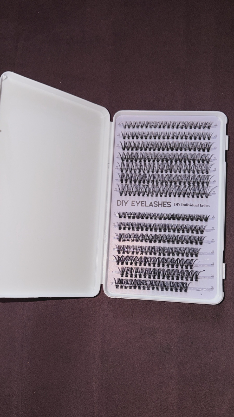 Eyelashes extensions